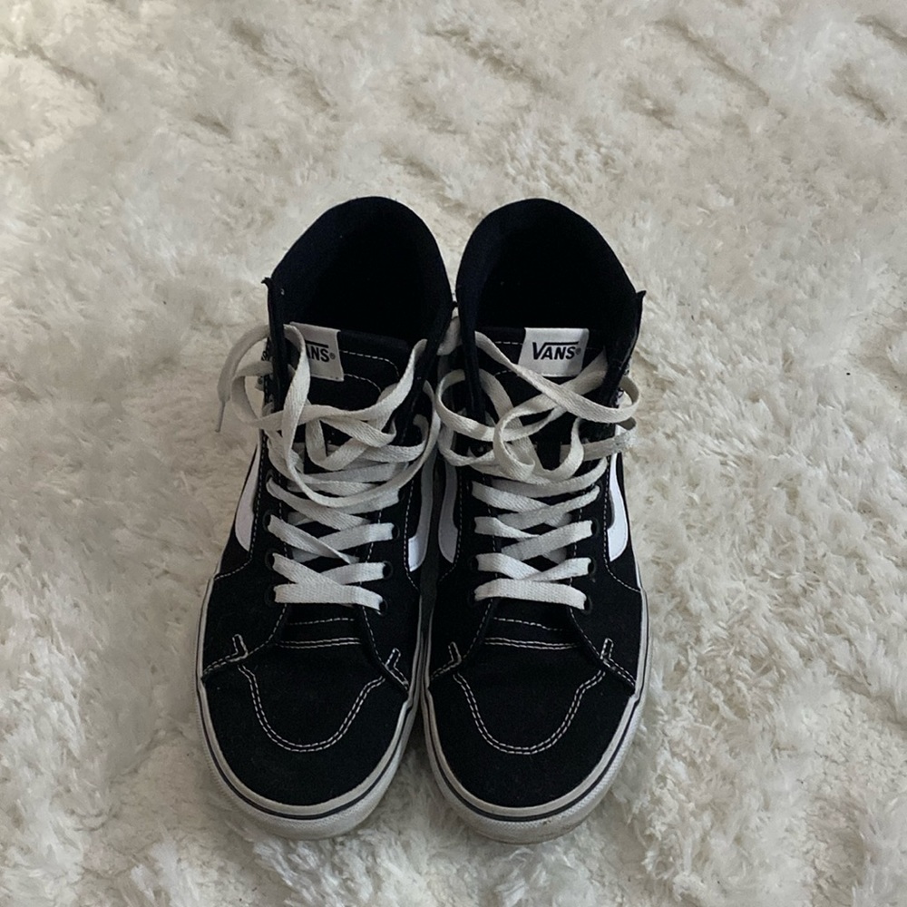 Black High top vans